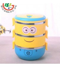 3 Layers Cute Cartoon Lunch Box for Kids